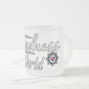 Wo Freundlichkeit ist Mattglastasse