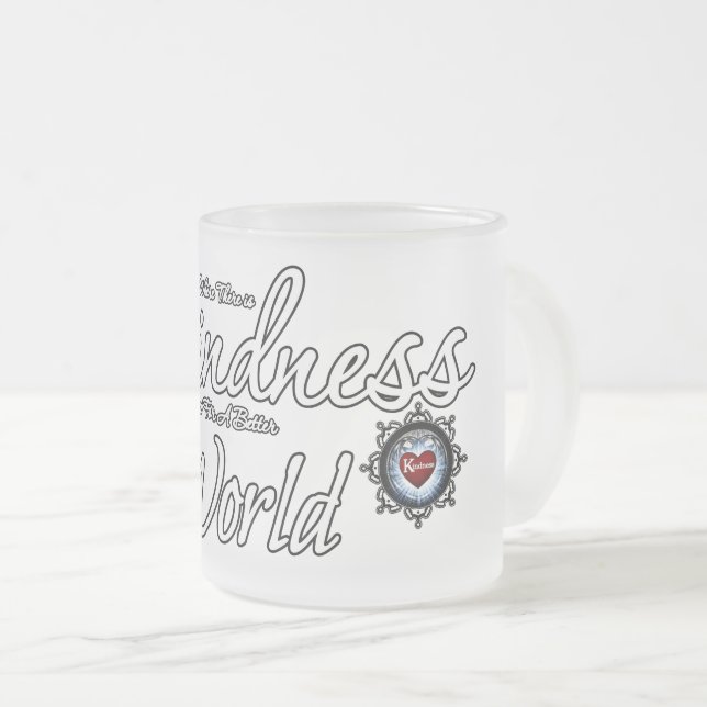 Wo Freundlichkeit ist Mattglastasse (VorderseiteRechts)