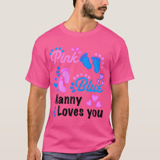 Wo Geschlecht offenbart Party liefert Kindermädche T-Shirt