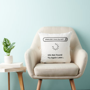 Wo habe ich mich verloren? kissen