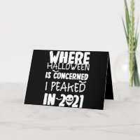 Wo Halloween betrifft, erreichte ich 2021 meinen H