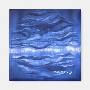 "Wo Himmel und Wasser nie zusammenkommen" Magnet