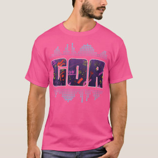 Wo I Love Goa Edm Tanzparty Techno T-Shirt