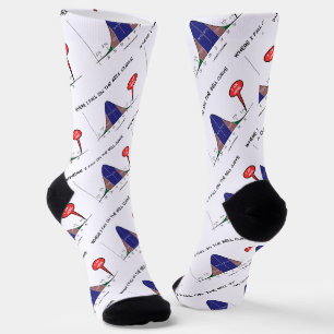 Wo ich auf die Glockenkurve fällt, stehe ich hier Socken