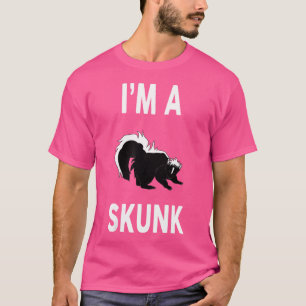 Wo ich ein Skunk Funny Skunk bin T-Shirt