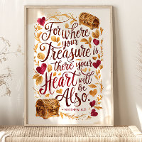 Wo Ihr Schatz ist: Matthew 6:21 Art
