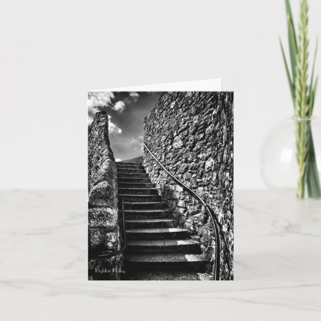 Wo Ihre Schritte leer ausgehen Karte (Vorderseite)