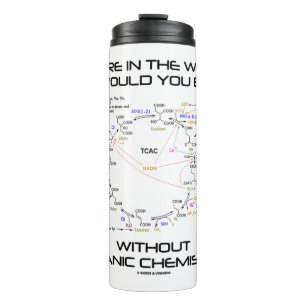 Wo in der Welt wären Sie Bio Chemie? Thermosbecher