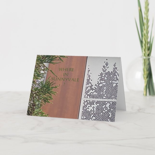 Wo in Sunnyvale? (Vorderseite)