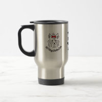 Wo intelligentes Yorkies Geschäft! Reise-Tasse