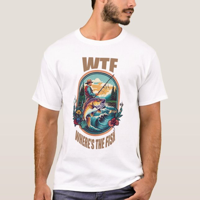 Wo ist der Fisch? T-Shirt (Vorderseite)