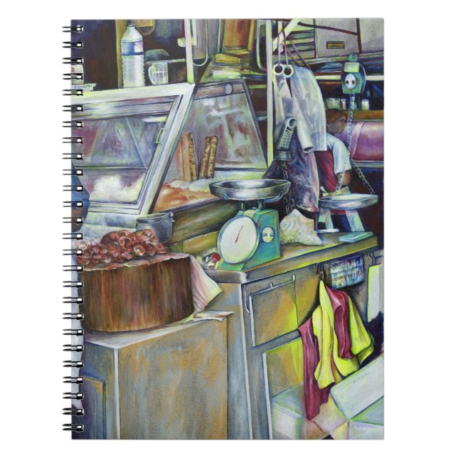 Wo ist der Fischkopf Curry? Singapur Notizblock (Vorderseite)