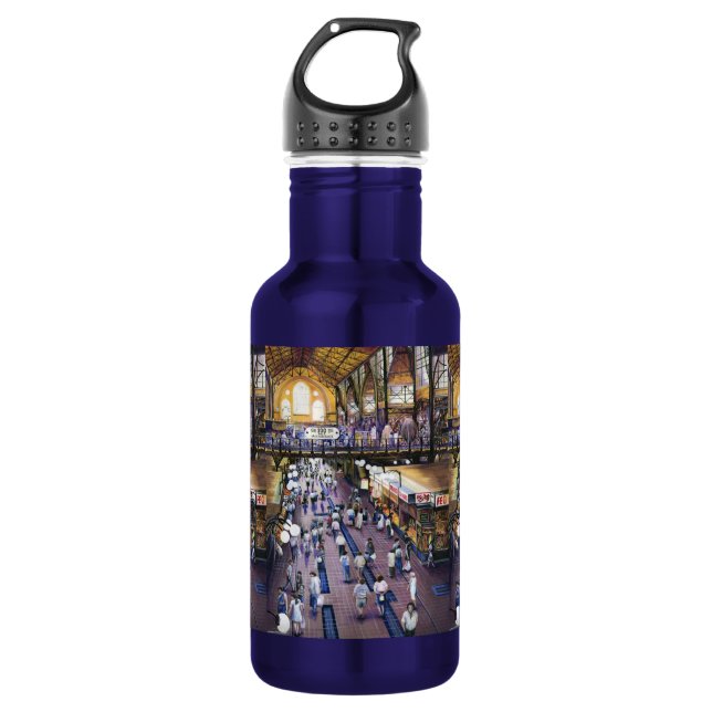 Wo ist der Wasserschrank?Budapest Trinkflasche (Vorderseite)
