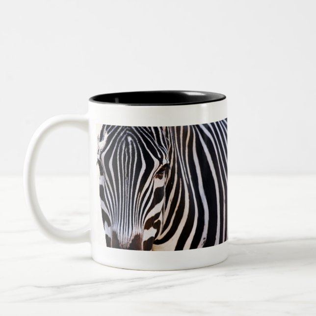 Wo ist der Zebra? Zweifarbige Tasse (Links)