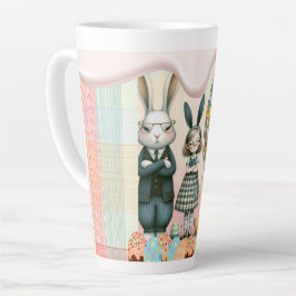 Wo ist der Zuckerguss Latte Tasse? Milchtasse