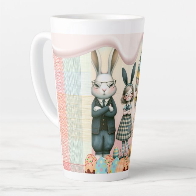 Wo ist der Zuckerguss Latte Tasse? Milchtasse (Linke Ecke)