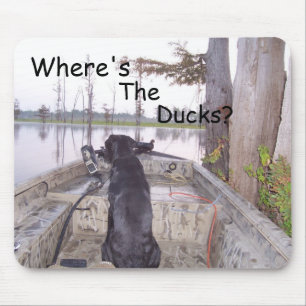 Wo ist die Enten? Mousepad
