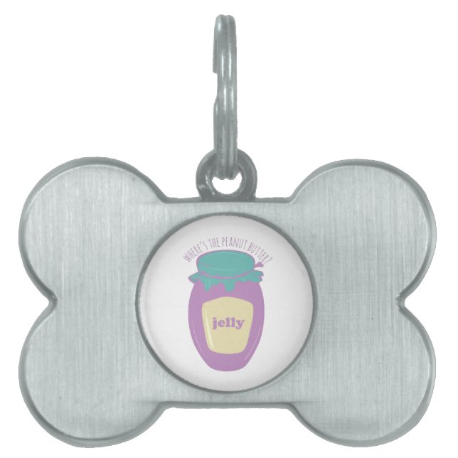 Wo ist die Erdnussbutter? Tiermarke (Vorderseite)