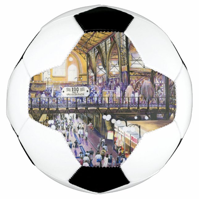 Wo ist die Frauenwasserklammer? Budapest Fußball (Vorderseite)