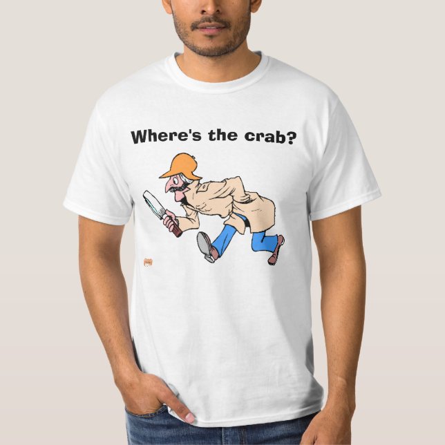 Wo ist die Krabbe? T-Shirt (Vorderseite)