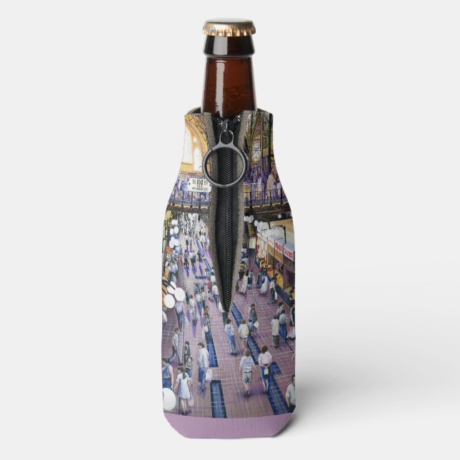 Wo ist die Wasserklammer? Budapest Flaschenkühler (Flasche Rückseite)