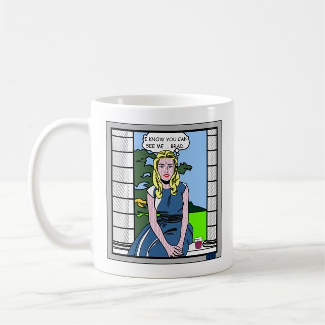 Wo ist mein Cabeceo?  Käse Louise Kaffeetasse (Links)