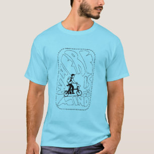 Wo ist mein Geist - Brompton T - Shirt von Blackpi