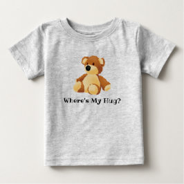 Wo ist mein Hug Teddy T - Shirt? Baby T-shirt