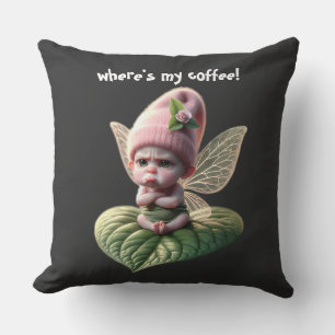 Wo ist mein Kaffee! Kissen
