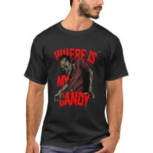 Wo ist mein T - Shirt mit Süßigkeiten?