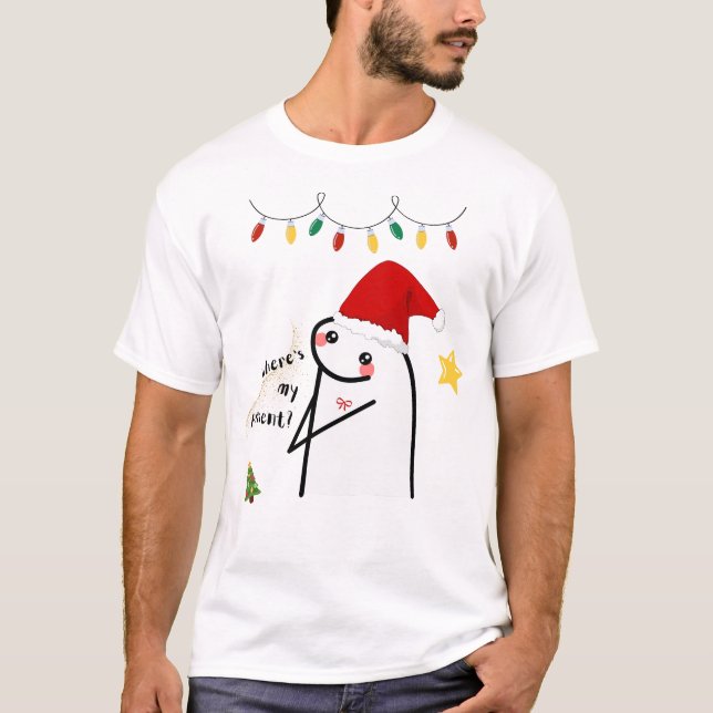 Wo ist meine Gegenwart? T-Shirt (Vorderseite)