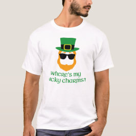 Wo ist meine Glücksbringer? St- Patricktageskobold T-Shirt
