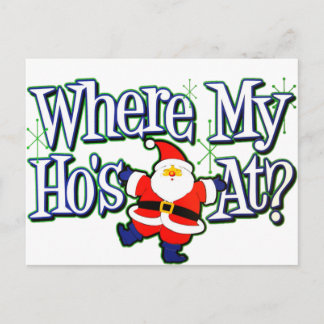 Wo ist meine Ho? Postkarte