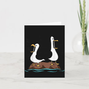 Wo ist Papa Mama Lustiger Papa Möwe Vatertag Humor Karte