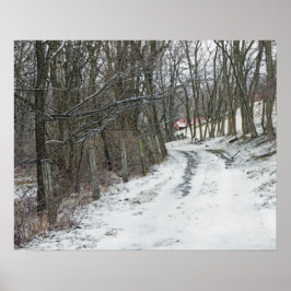 Wo kann die Straße Sie hinbringen? Poster