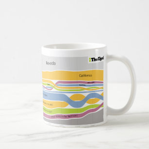 Wo Leute, die in Nevada wohnen, geboren waren Kaffeetasse