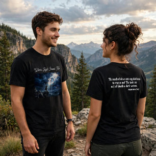 Wo Licht mich fand - Christliches T-Shirt