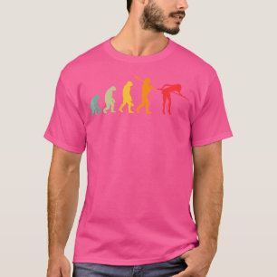 Wo lustige Billard-Pool-Evolution für Billard-Pool T-Shirt