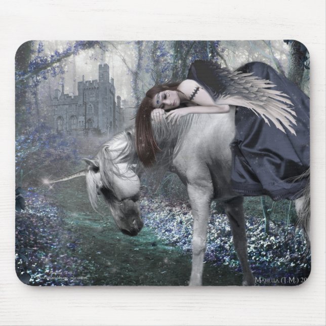 Wo Magie schläft Mousepad (Vorne)