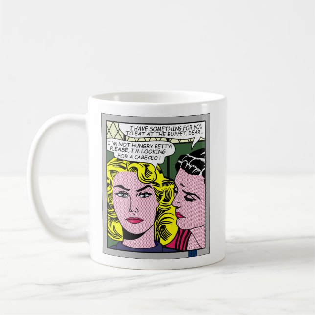 Wo mein Cabeceo - Bettys Buffet ist Kaffeetasse (Links)