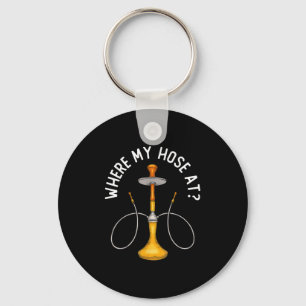 Wo mein Haus bei Funny Hookah rauchen Shisha rauch Schlüsselanhänger