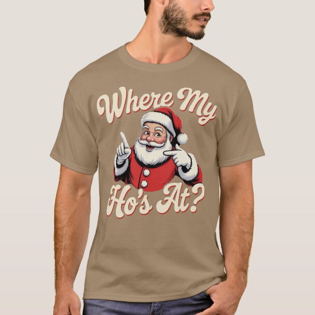 Wo mein Ho (2)-Foto ist T-Shirt (Vorderseite)