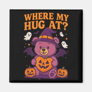 Wo mein Hug zu Niedlichem Halloween Teddy Bären Sp Magnet
