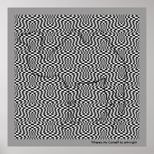 Wo mein Kamel-Pop-Kunst-Plakat ist Poster