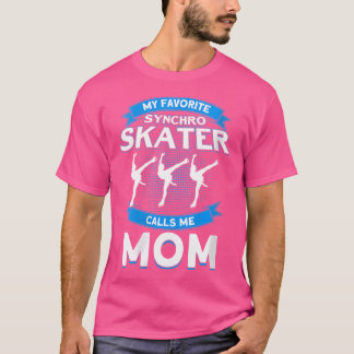 Wo mein Lieblings-Synchro-Schlittschuhläufer mich T-Shirt