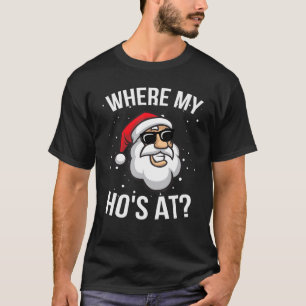 Wo meine Ferien am Weihnachtsmann sind T-Shirt
