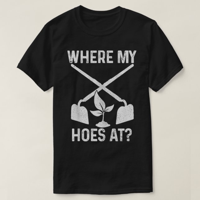 Wo meine Ferien im sonnigen Garten Landschaftsgärt T-Shirt (Design vorne)
