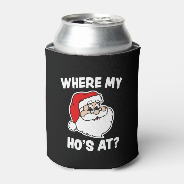 Wo meine Ho am Sonnigen Weihnachten ist, kann der  Dosenkühler (Kanne Vorderseite)