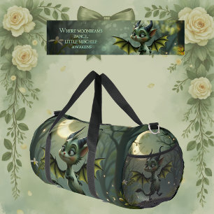 Wo Mondstrahlen tanzen, erwacht kleine Schelmerei. Duffle Bag