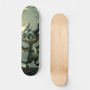 Wo Mondstrahlen tanzen, erwacht kleine Schelmerei. Skateboard